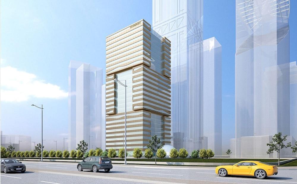 Somerset West Bay Doha Exteriör bild The proposed building